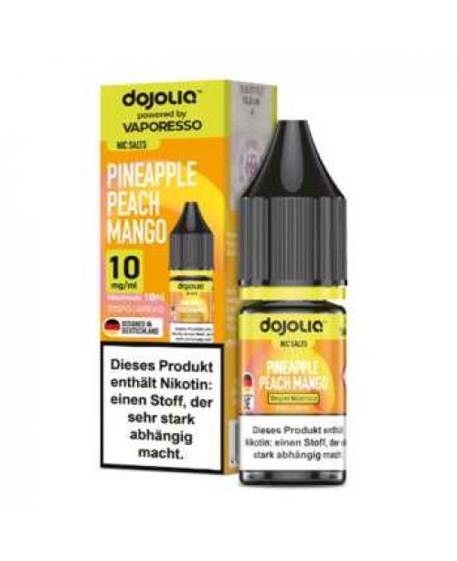 Pineapple Peach Mango Dojoliq Nikotinsalz Liquid 1...