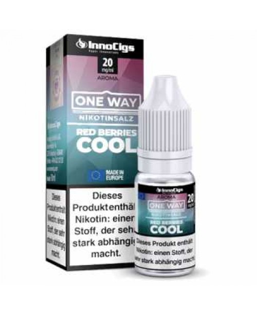 Red Berries Cool One Way InnoCigs Nikotinsalz Liqu...