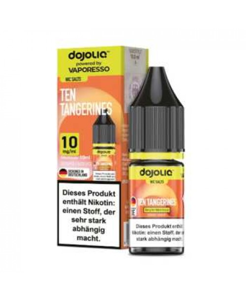 Ten Tangerines Dojoliq Nikotinsalz Liquid 10ml (Ma...