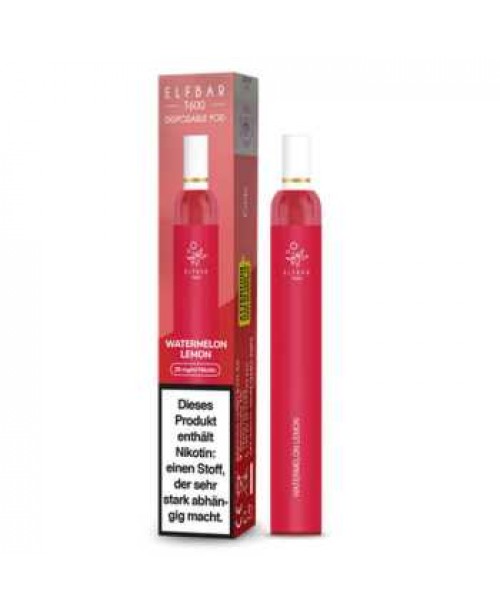 Watermelon Lemon Elf Bar T600 E-Shisha 20mg NicSal...