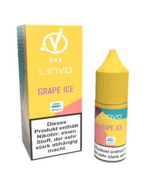 Grape Ice Linvo Nikotinsalz Liquid 10ml 20mg (Trau...
