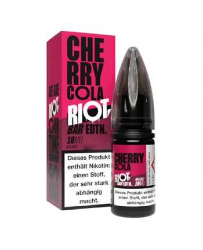 Cherry Cola Riot Squad NicSalt Liquid 10ml (erfrischende Kirsch-Cola)