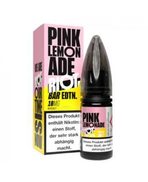 Pink Lemonade Riot Squad NicSalt Liquid 10ml (pink...