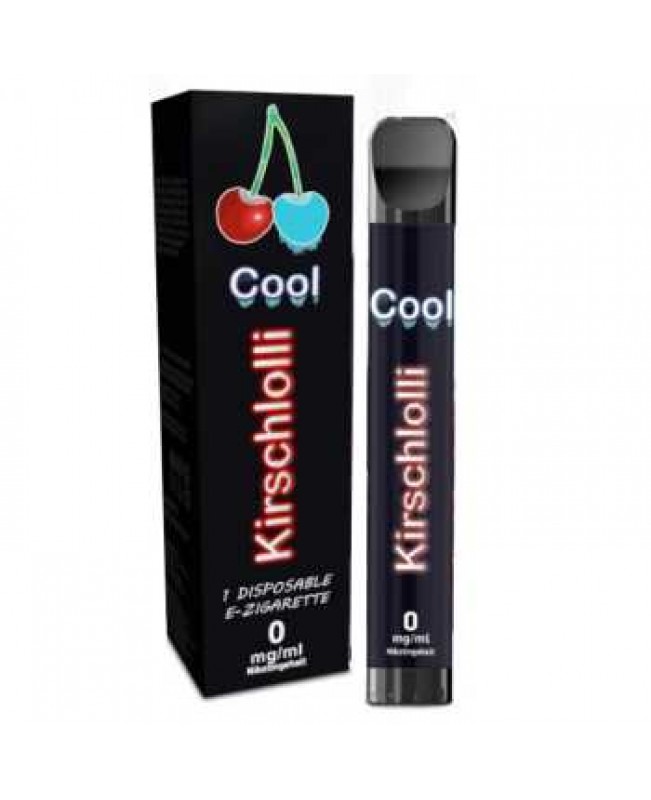 Kirschlolli Cool Kirschlolli 0mg / 20mg Einweg E-Shisha mit Kindersicherung (Lolli mit Kirschgeschmack und kühler Note)