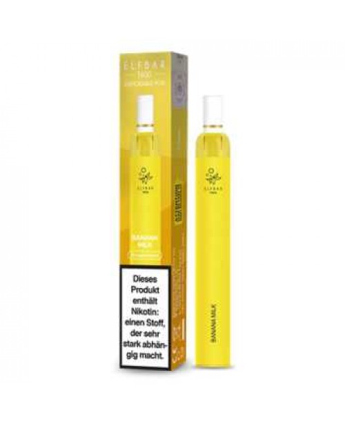 Banana Milk Elf Bar T600 E-Shisha 20mg NicSalt (Ba...