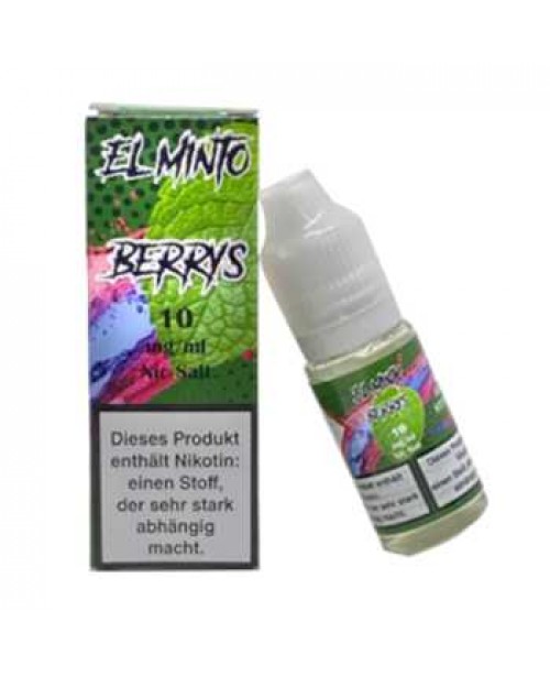 Berrys El Minto NicSalt Liquid 10ml (Beerenfrücht...