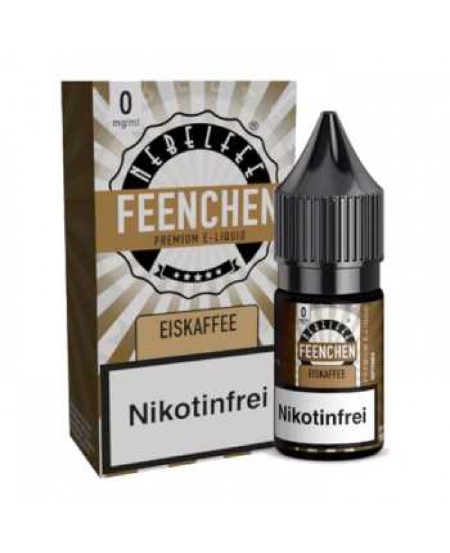 Eiskaffee Nebelfee Nikotinsalz Liquid 10ml (frischer Eis Kaffee mit Vanilleeis)