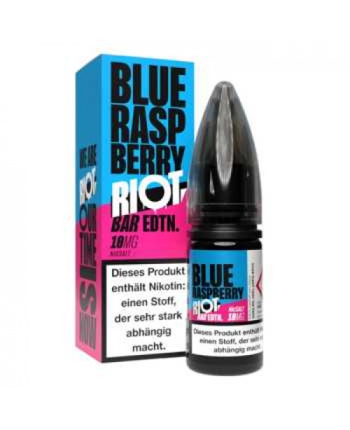 Blue Raspberry Riot Squad NicSalt Liquid 10ml (saf...