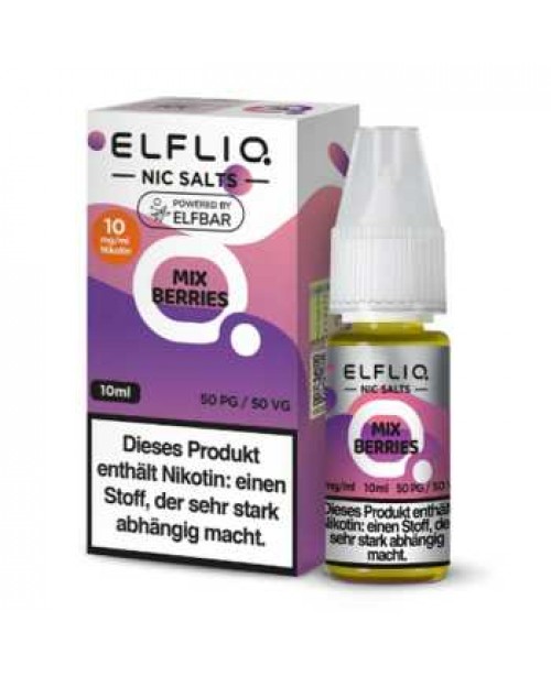 Mix Berries ELFLIQ Nikotinsalz Liquid 10ml (Beeren...