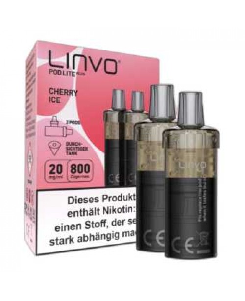 Cherry Ice 20mg Linvo Pod Lite Plus 2 Stück (Kirs...