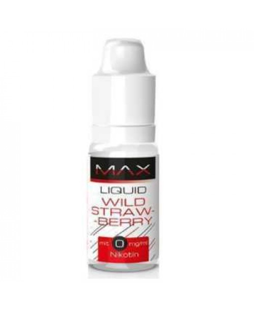Max Vape Wild Strawberry Liquid 10ml (Wilderdbeer ...