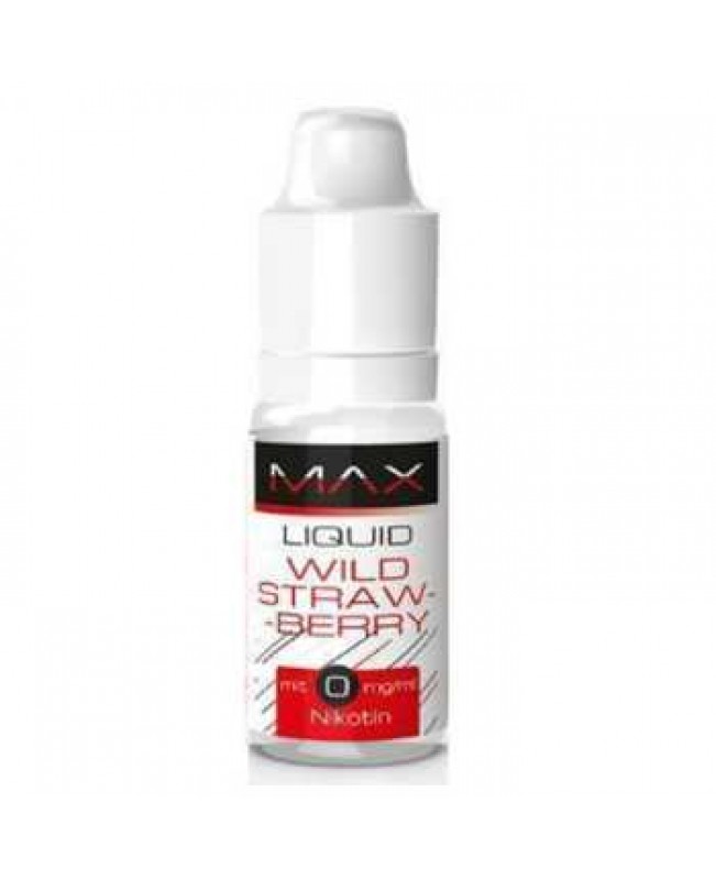 Max Vape Wild Strawberry Liquid 10ml (Wilderdbeer Geschmack)