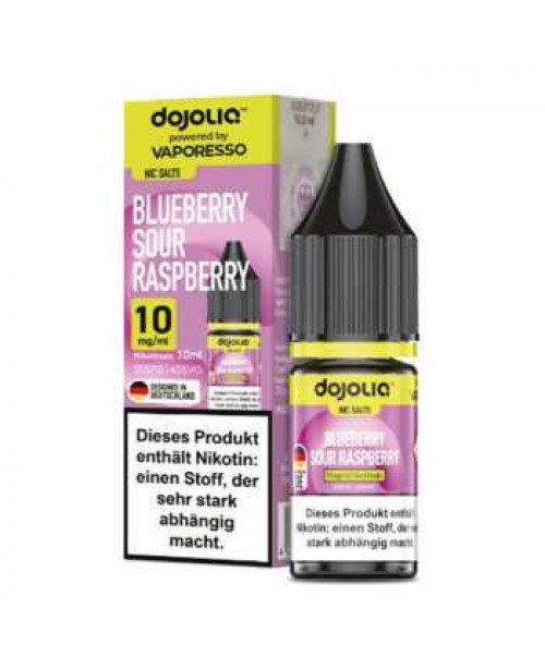 Blue Sour Raspberry Dojoliq Nikotinsalz Liquid 10m...