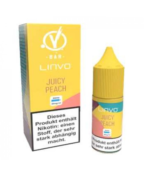Juicy Peach Linvo Nikotinsalz Liquid 10ml 20mg (Pf...