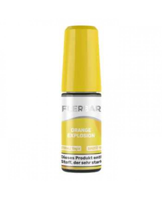 Orange Explosion Flerbar Nikotinsalz Liquid 10ml (Orangen Geschmack)