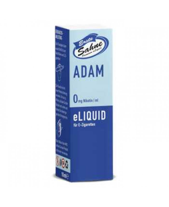 Adam erste Sahne Liquid 10ml (grüne Äpfel)