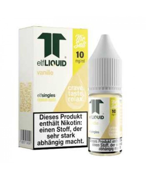 Vanille Elf-Liquid Nikotinsalz Liquid 10ml