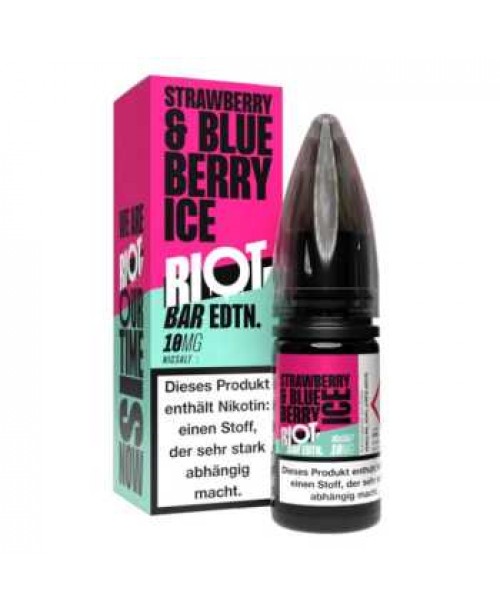 Strawberry Blueberry Ice Riot Squad NicSalt Liquid...