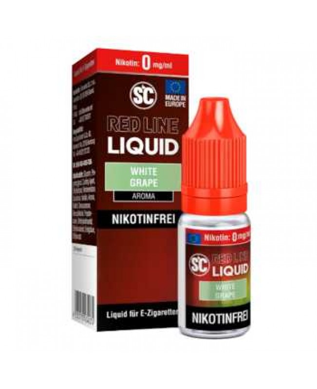 White Grape Red Line Nikotinsalz SC Liquid 10ml (Trauben Geschmack mit leichter Frische)