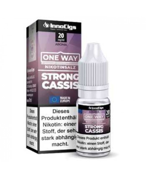 Strong Cassis One Way InnoCigs Nikotinsalz Liquid ...