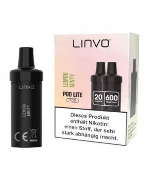 Lemon Minty 20mg Linvo Pod Lite 2 Stück (Zitrone ...