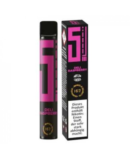 Deli Raspberry 5EL 0mg / 16mg Einweg E-Shisha (fru...
