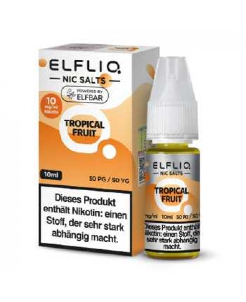 Tropical Fruit ELFLIQ Nikotinsalz Liquid 10ml (exo...