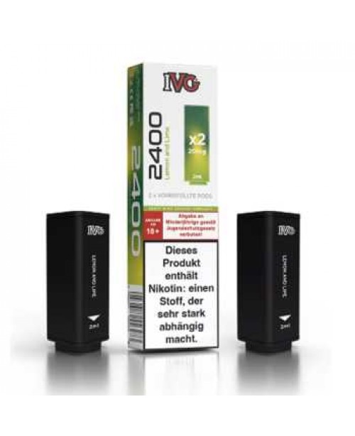 Lemon & Lime IVG 2400 Pod 2 Stück (erfrischender ...