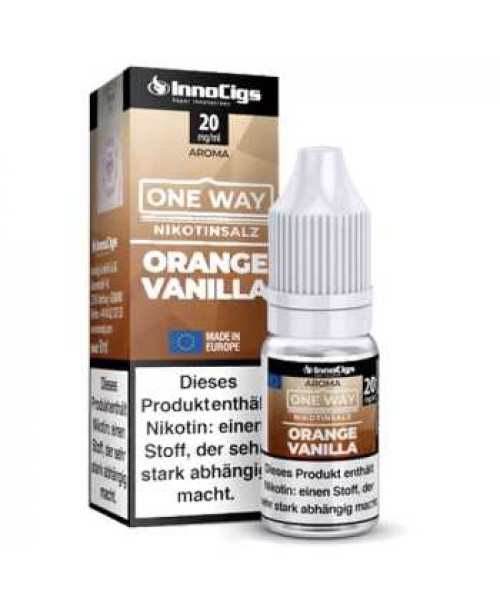 Orange Vanilla One Way InnoCigs Nikotinsalz Liquid...