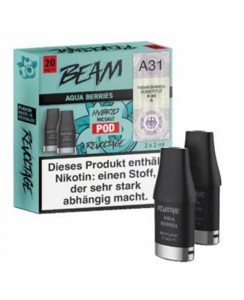 Aqua Berries Revoltage Beam Pod 0 / 10 / 20mg 2 St...