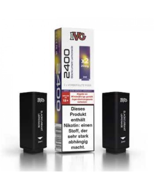 Blackcurrant Lemonade IVG 2400 Pod 2 Stück (Limon...
