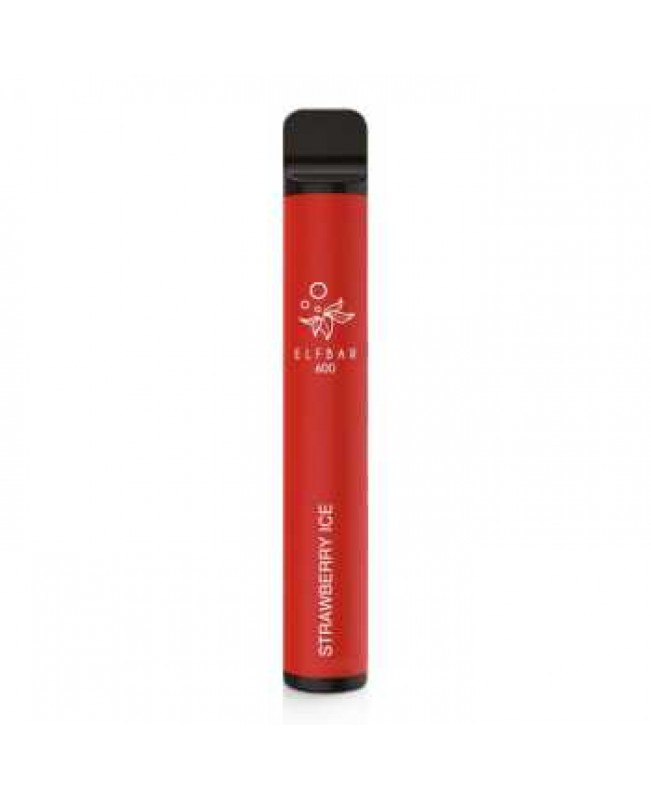 Strawberry Ice Elf Bar E-Zigarette 20mg NicSalt (süßer eisgekühlter Erdbeer Geschmack)