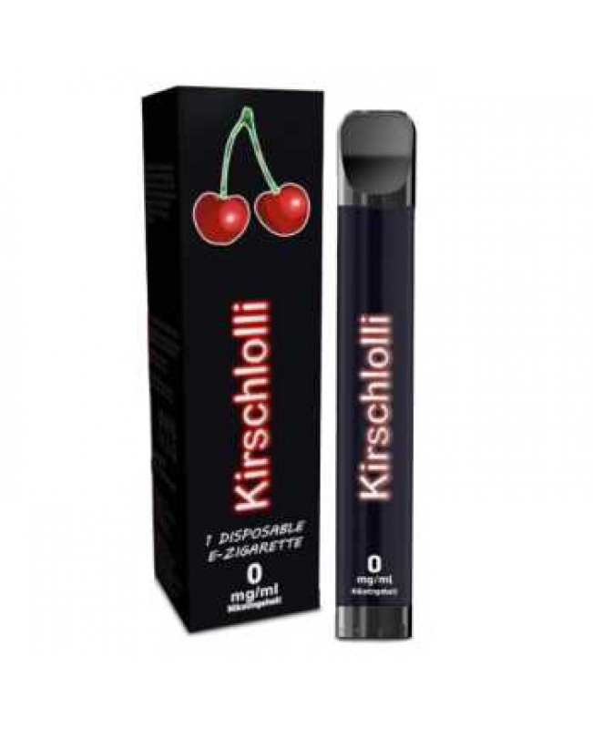 Kirschlolli Kirschlolli 0mg / 20mg Einweg E-Shisha mit Kindersicherung (Lolli mit Kirschgeschmack)