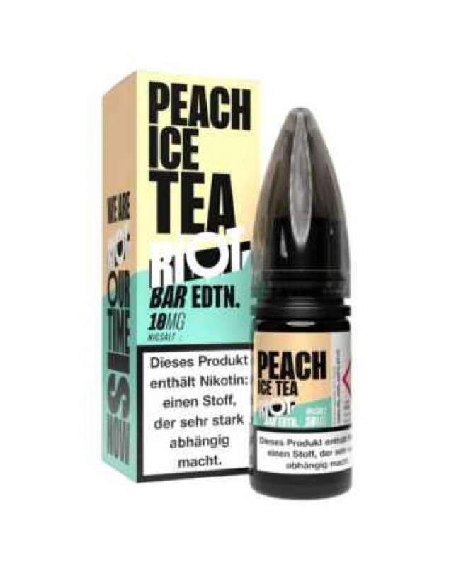 Peach Ice Tea Riot Squad NicSalt Liquid 10ml (Pfirsich Eistee mit leichter Frische)