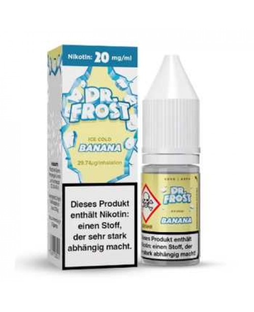 Banana Dr. Frost Nikotinsalz Liquid 10ml (Banane m...