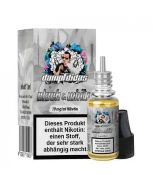 Black & White Dampfdidas Nikotinsalz Liquid 10ml (...
