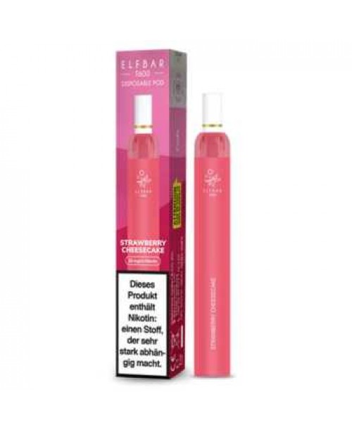 Strawberry Cheesecake Elf Bar T600 E-Shisha 20mg N...