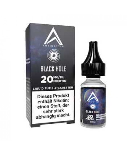 Black Hole Antimatter Nikotinsalz Liquid 20mg 10ml...