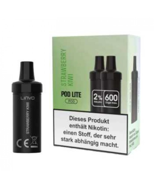 Strawberry Kiwi 20mg Linvo Pod Lite 2 Stück (Erdb...