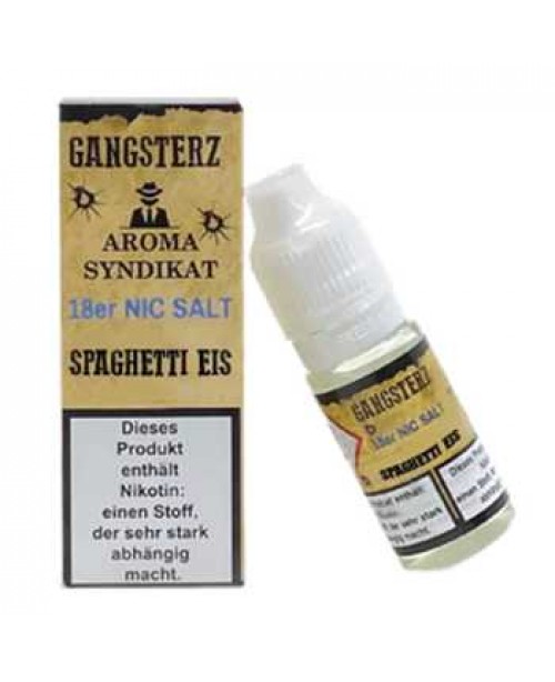 Spaghetti Eis Gangsterz Nikotinsalz Liquid 10ml (V...