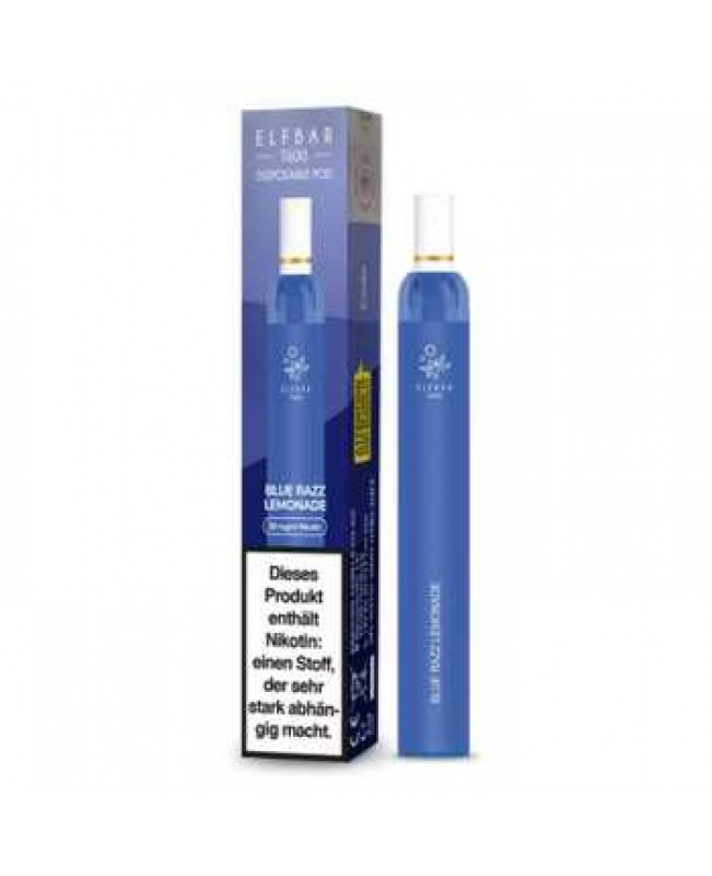 Blue Razz Lemonade Elf Bar T600 E-Shisha 20mg NicSalt (Lemonade aus blauen Himbeeren + Zitrone)