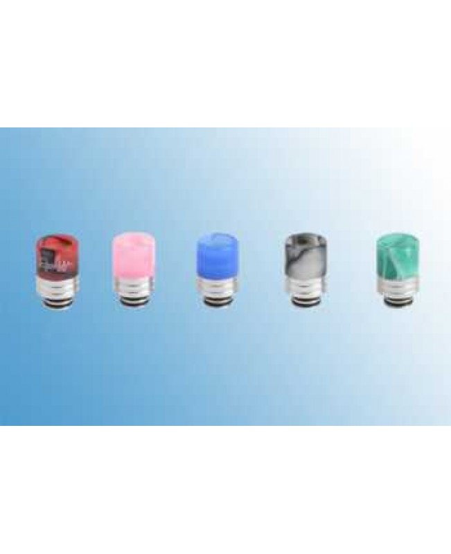 2 Puffs Acryl/Alu Driptip mit Spritzschutz