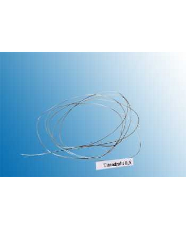 2 x Titandraht 0,25 / 0,3 / 0,4 oder 0,5mm - 1 Meter
