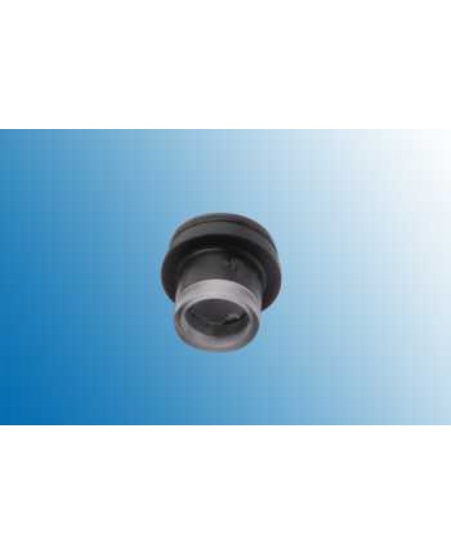 Wide Bore Topcap Black