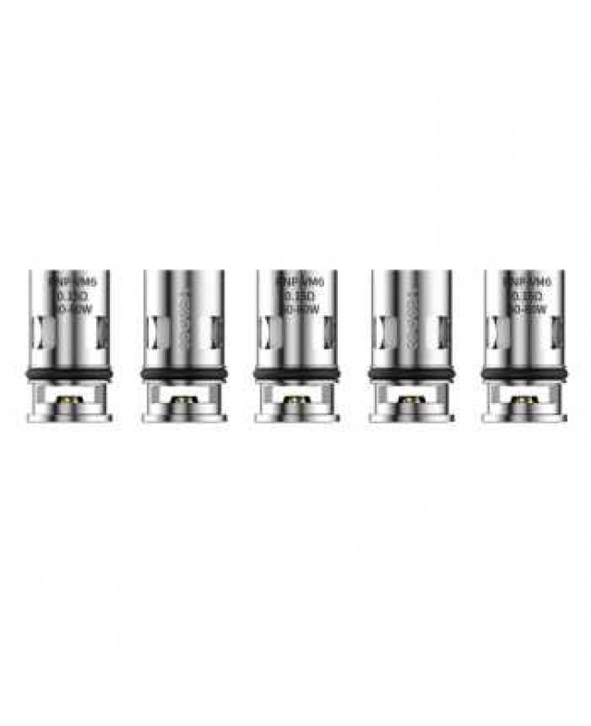 5 x Voopoo PnP VM6 Mesh 0,15 Ohm Coils (1 Packung)