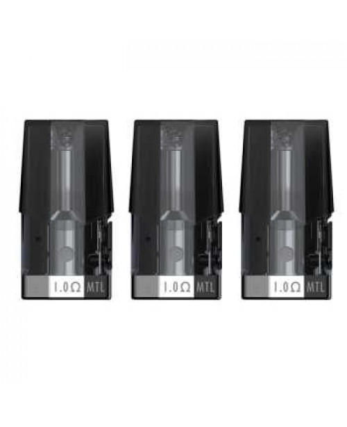 3 x Smok Nfix SC-MTL Pod 1,0 Ohm (1 Packung)