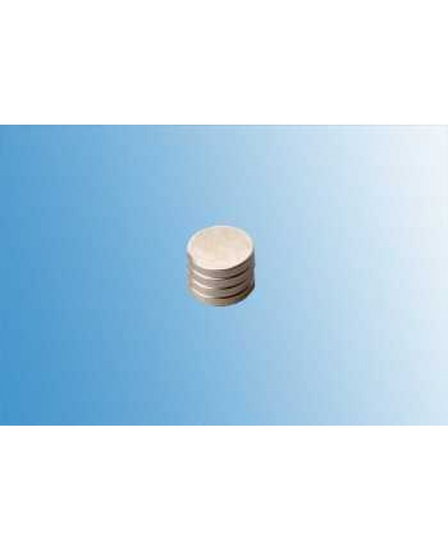3 x Neodyn Scheibenmagnet 8 x 1,5mm vernickelt