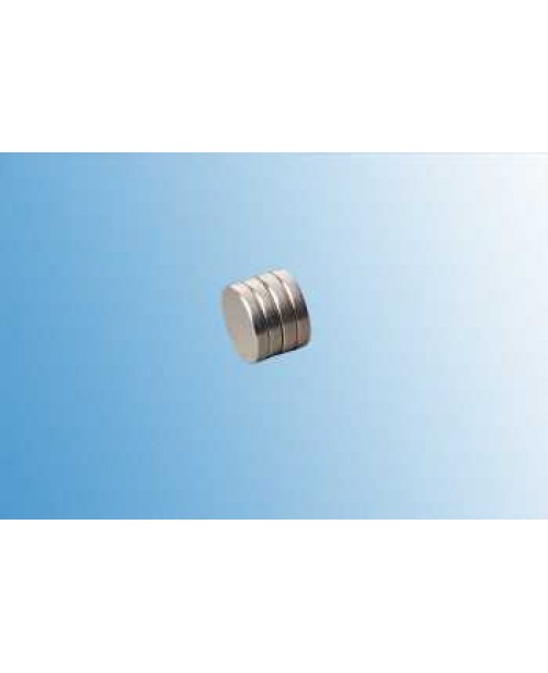 3 x Neodyn Scheibenmagnet 8 x 1,5mm vernickelt