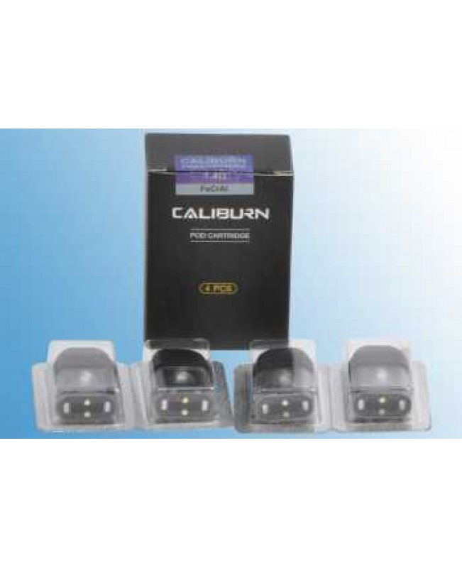 4 x Caliburn Pod Ersatz 1,4 Ohm (1 Packung)