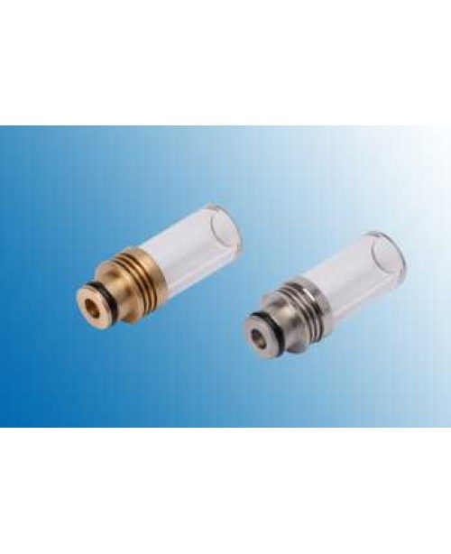 Glas Driptip Typ 6 Silber oder Gold